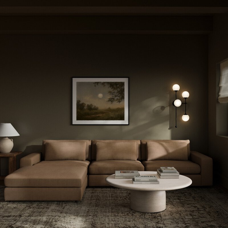 Bloor 3 Pc Sectional W/ Ottoman