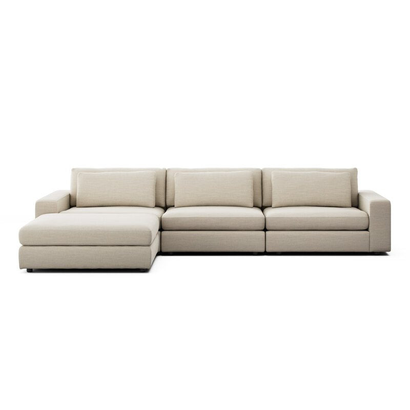 Bloor 3 Pc Sectional W/ Ottoman
