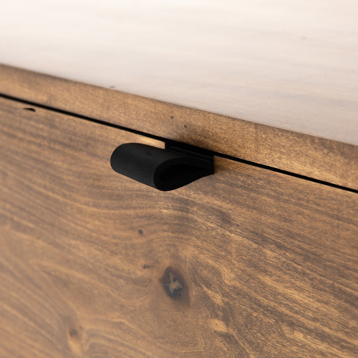 a close up of a drawer