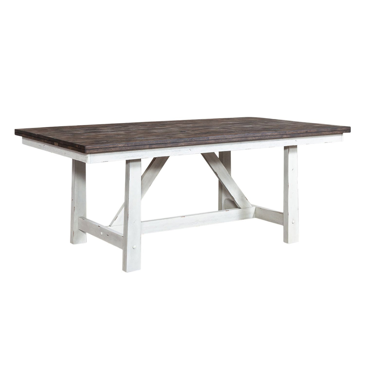139WH-T4078 - Fixed Top Trestle Table - Liberty Furniture