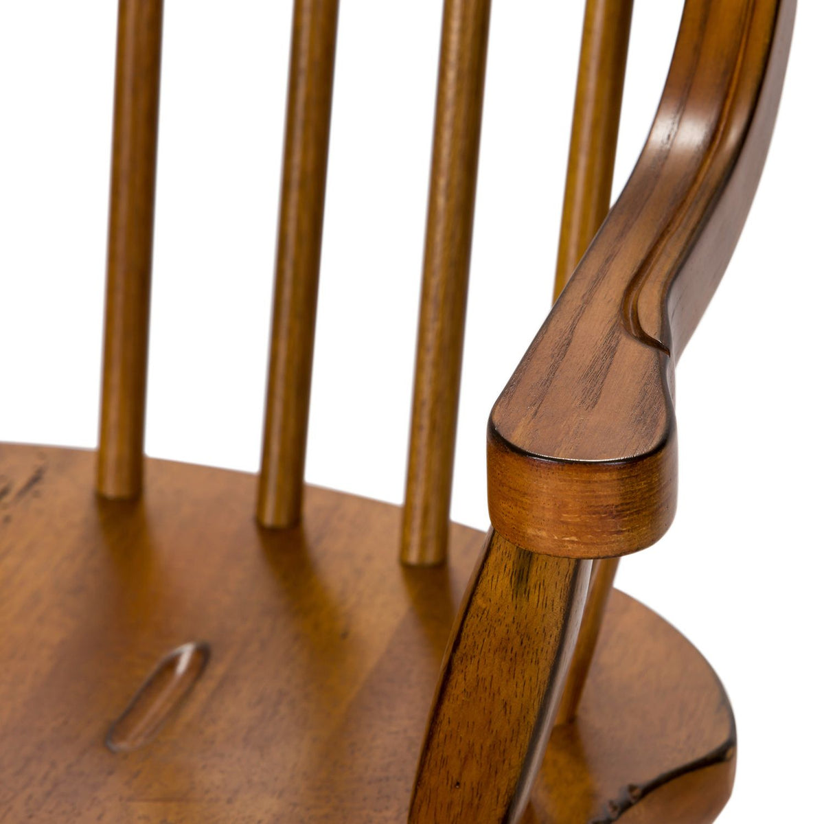 17-C2051 - Bow Back Arm Chair - Oak - Liberty Furniture