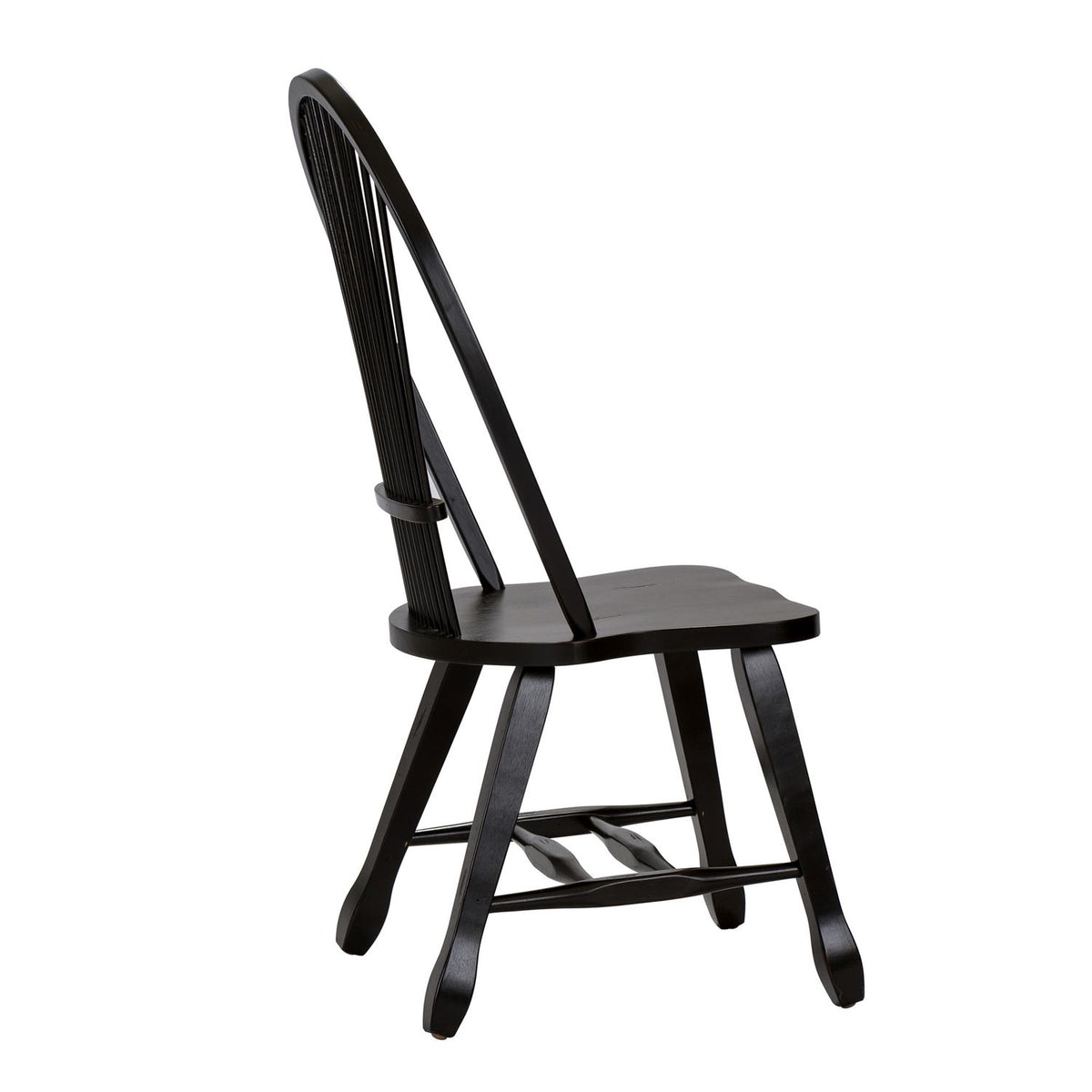 17-C4032 - Sheaf Back Side Chair - Black - Liberty Furniture