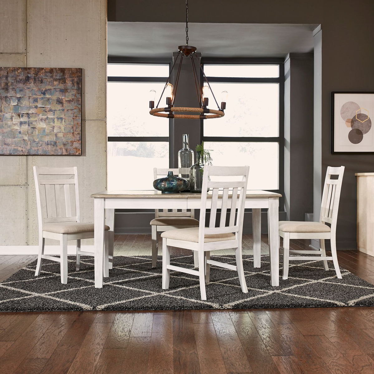 171-CD-5RLS - 5 Piece Rectangular Table Set - Liberty Furniture