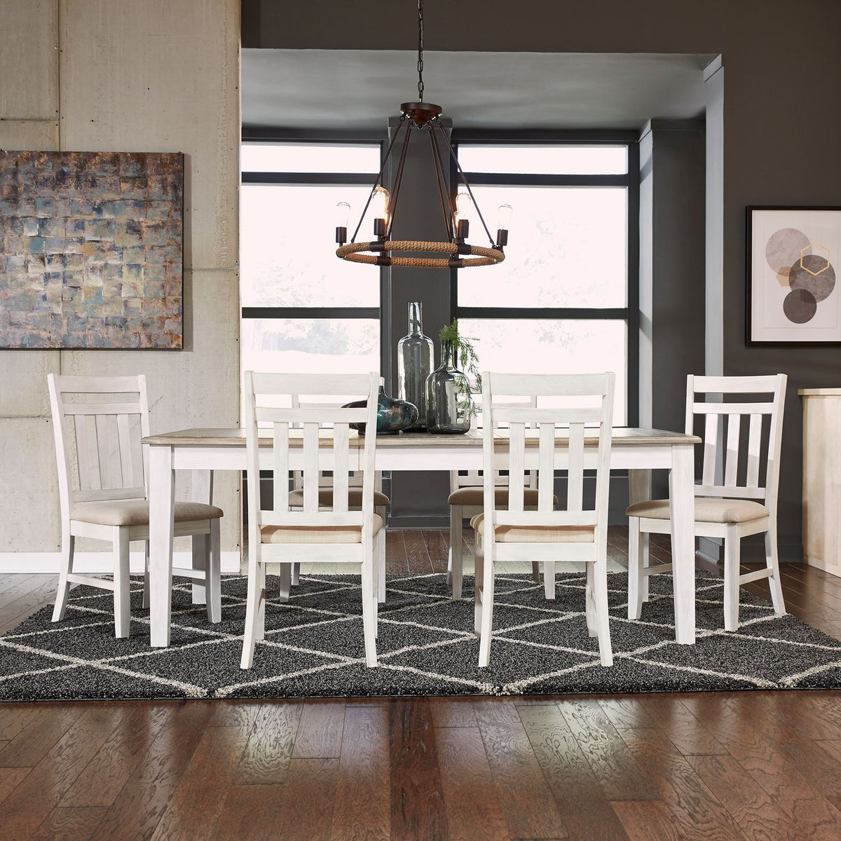 171-CD-7RLS - 7 Piece Rectangular Table Set - Liberty Furniture