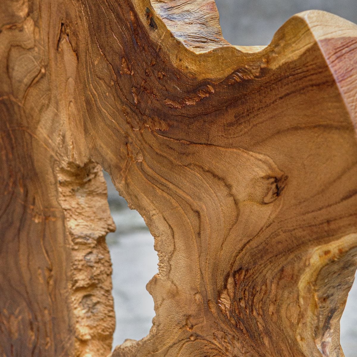 Bahati Wood Sculpture, Natural