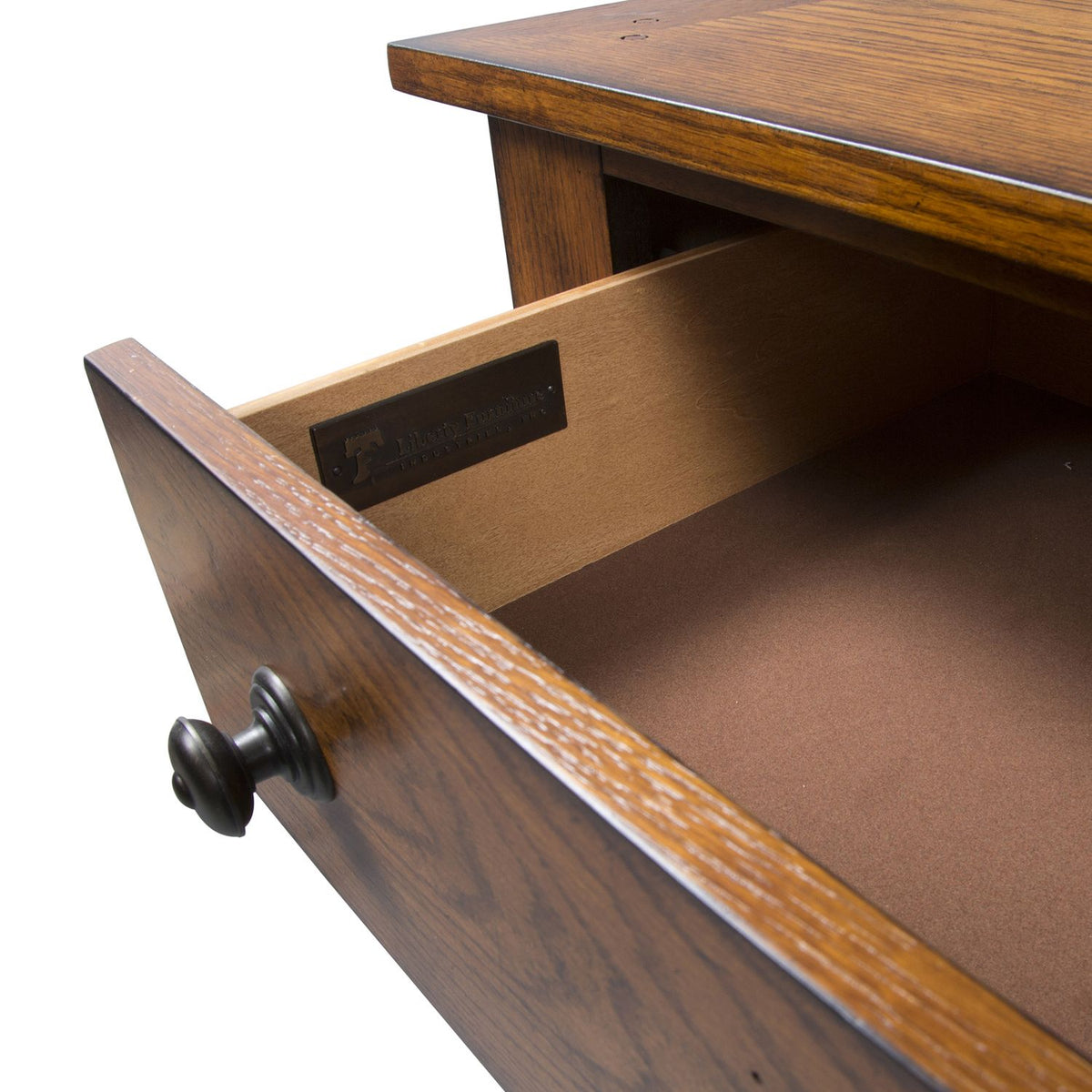 175-BR-QSLDMCN - Queen Sleigh Bed, Dresser & Mirror, Chest, Night Stand - Liberty Furniture