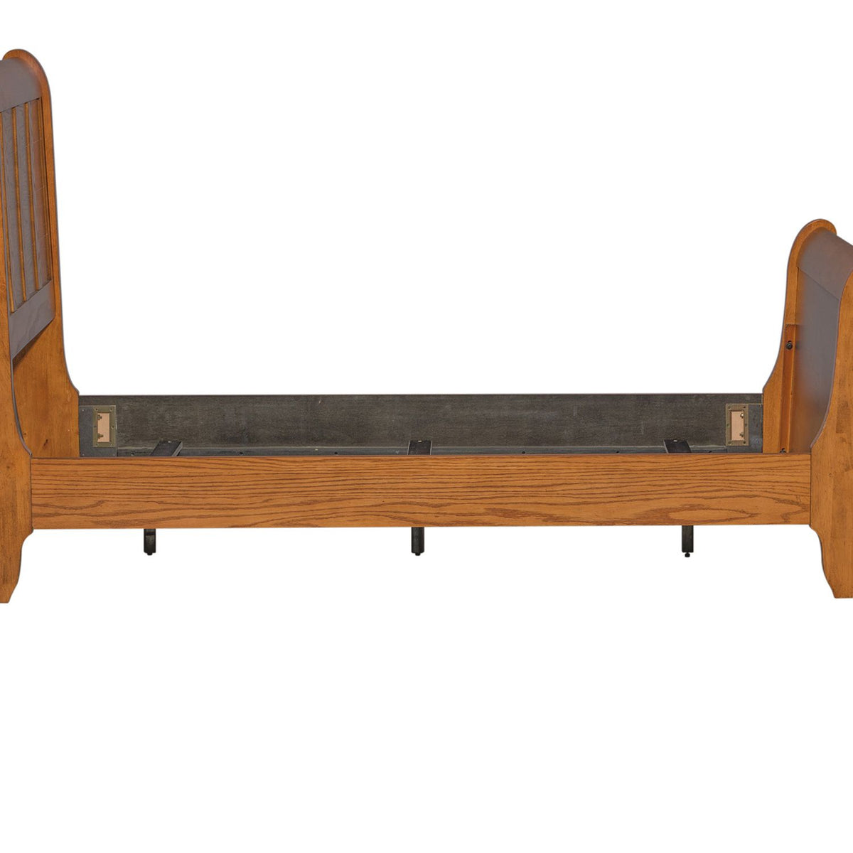 175-BR11R - Twin Sleigh Rails & Slats - Liberty Furniture