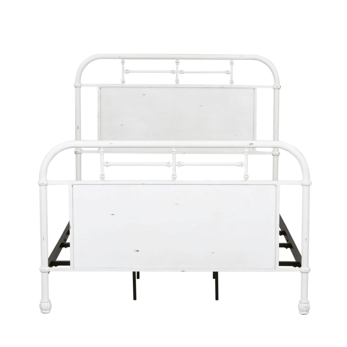 179-BR11HFR-AW - Twin Metal Bed - Antique White - Liberty Furniture