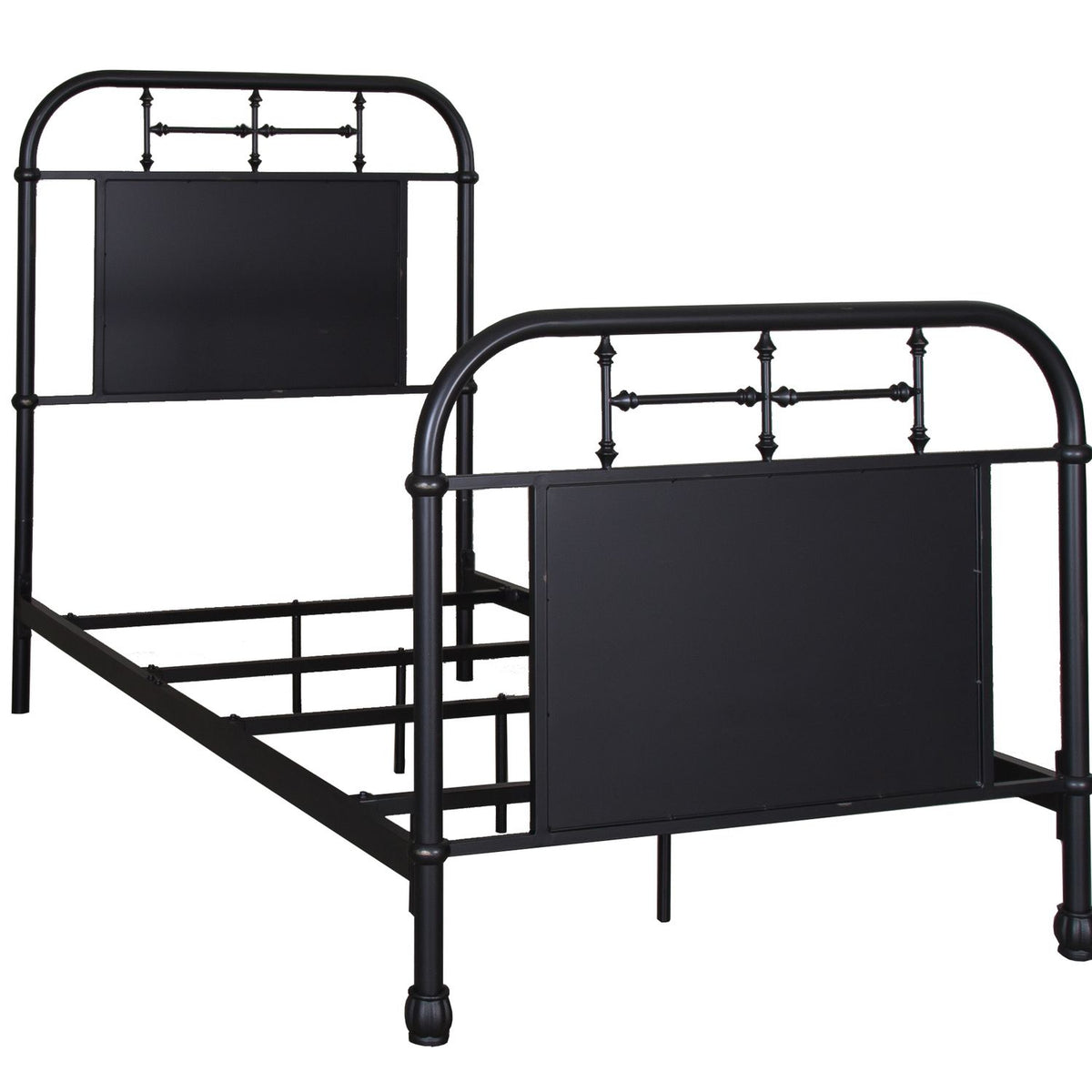 179-BR11HFR-B - Twin Metal Bed - Black - Liberty Furniture