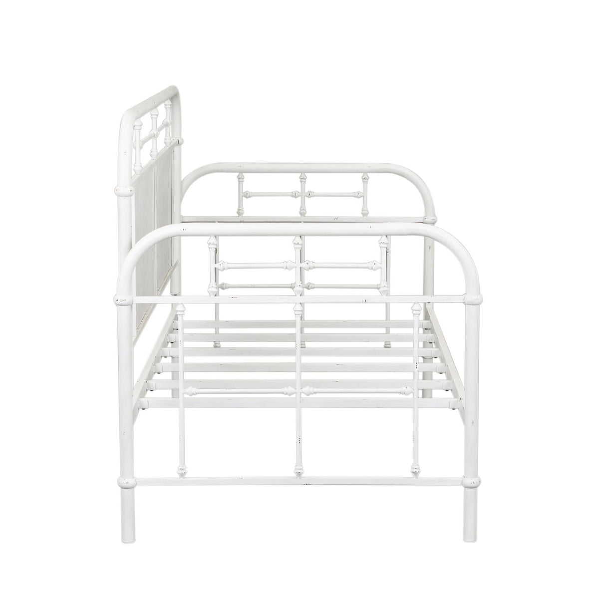 179-BR11TB-AW - Twin Metal Day Bed - Antique White - Liberty Furniture