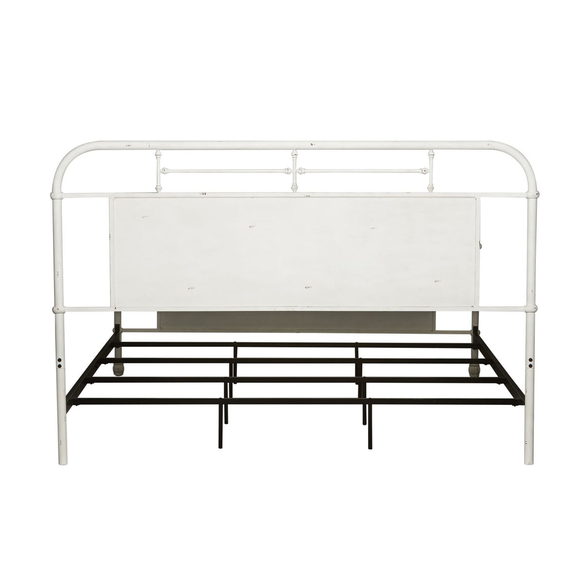 179-BR13HFR-AW - Queen Metal Bed - Antique White - Liberty Furniture