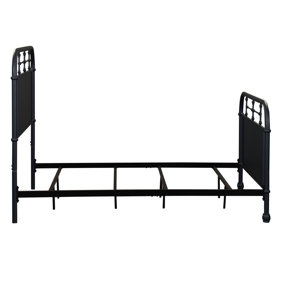 179-BR17HFR-N - Full Metal Bed - Navy - Liberty Furniture