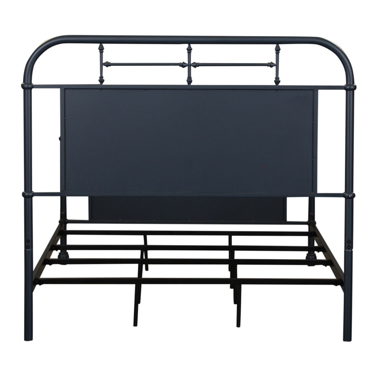 179-BR17HFR-N - Full Metal Bed - Navy - Liberty Furniture