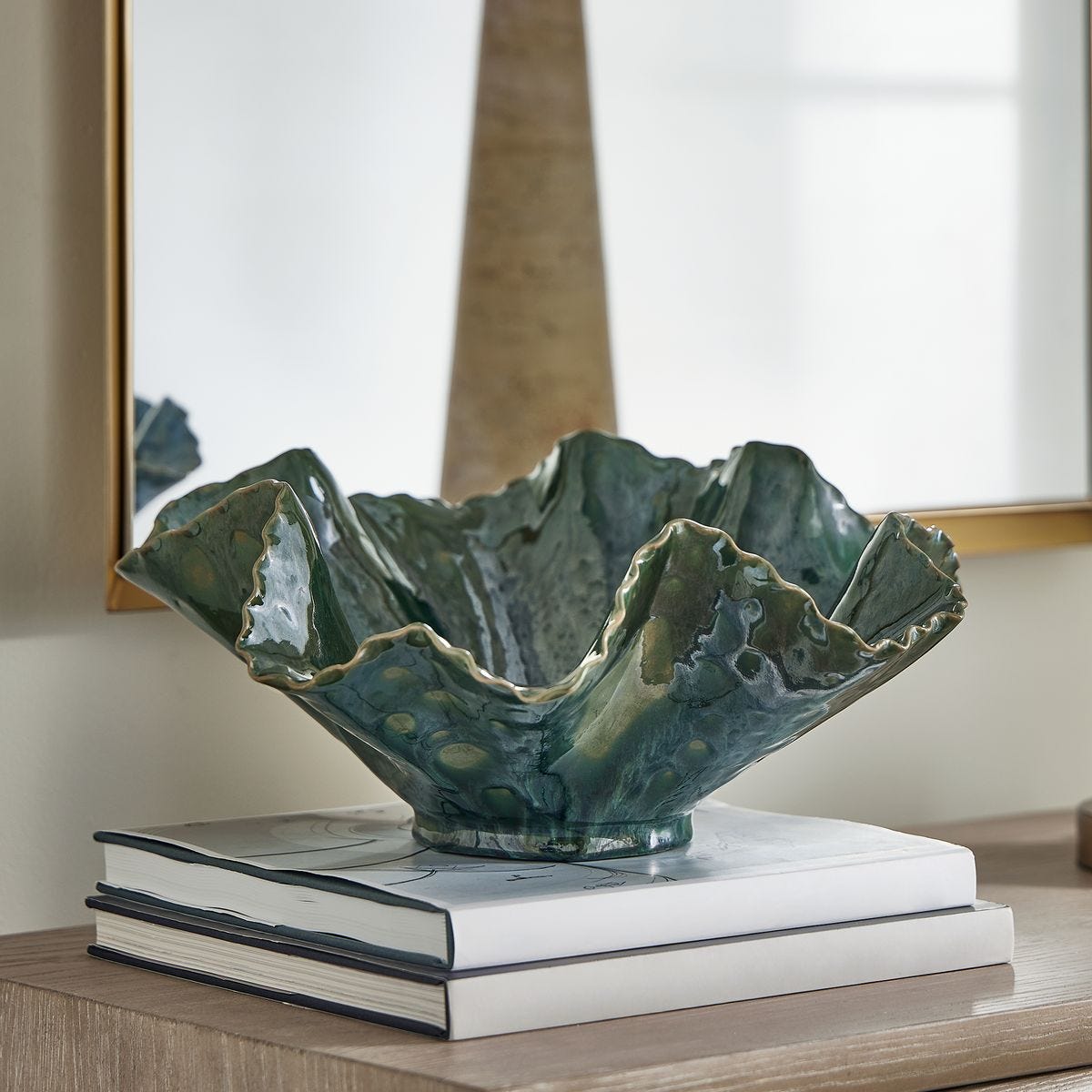 Verdant Bloom Indoor-Outdoor Bowl