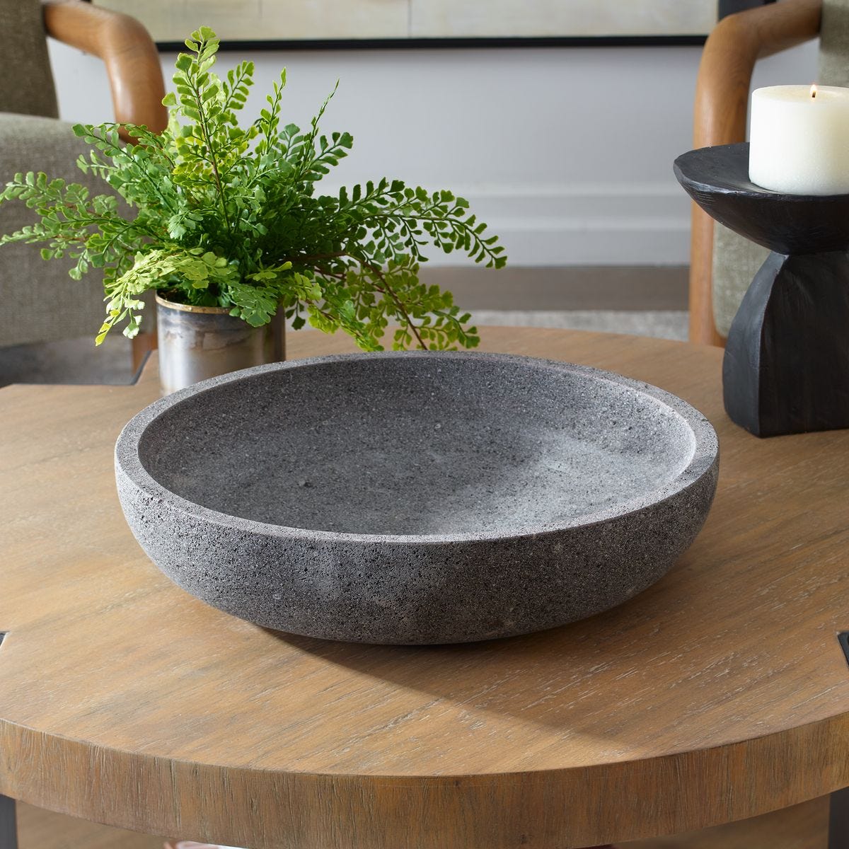 Ashen Earth Indoor-Outdoor Bowl