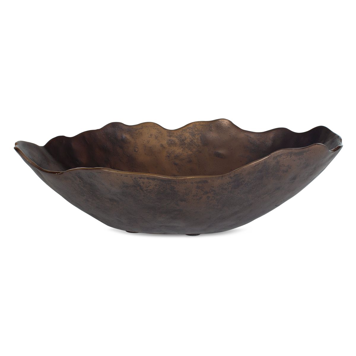 Obscura Indoor-Outdoor Bowl, Bronze