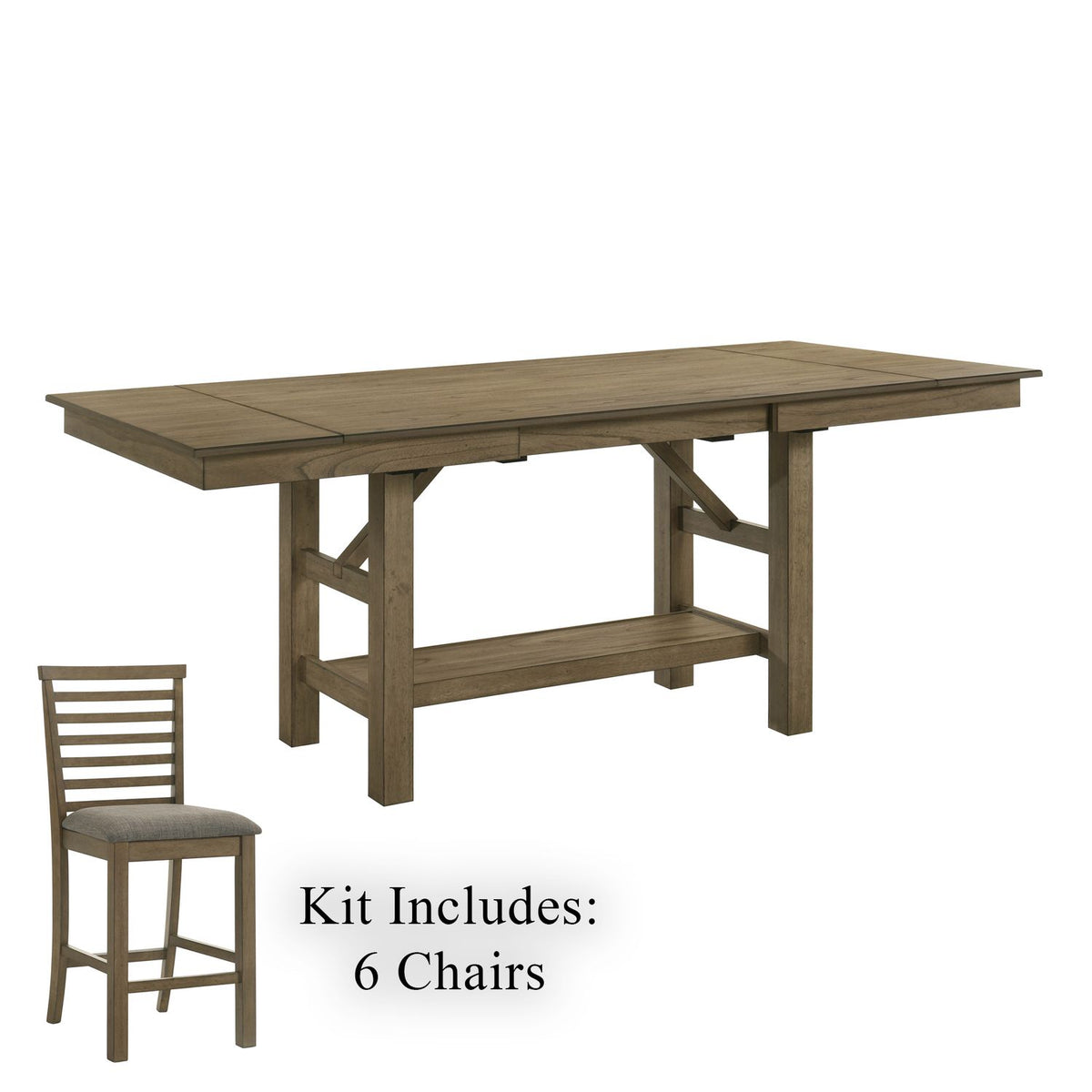 182WT-CD-7GTS - 7 Piece Gathering Table Set - Liberty Furniture