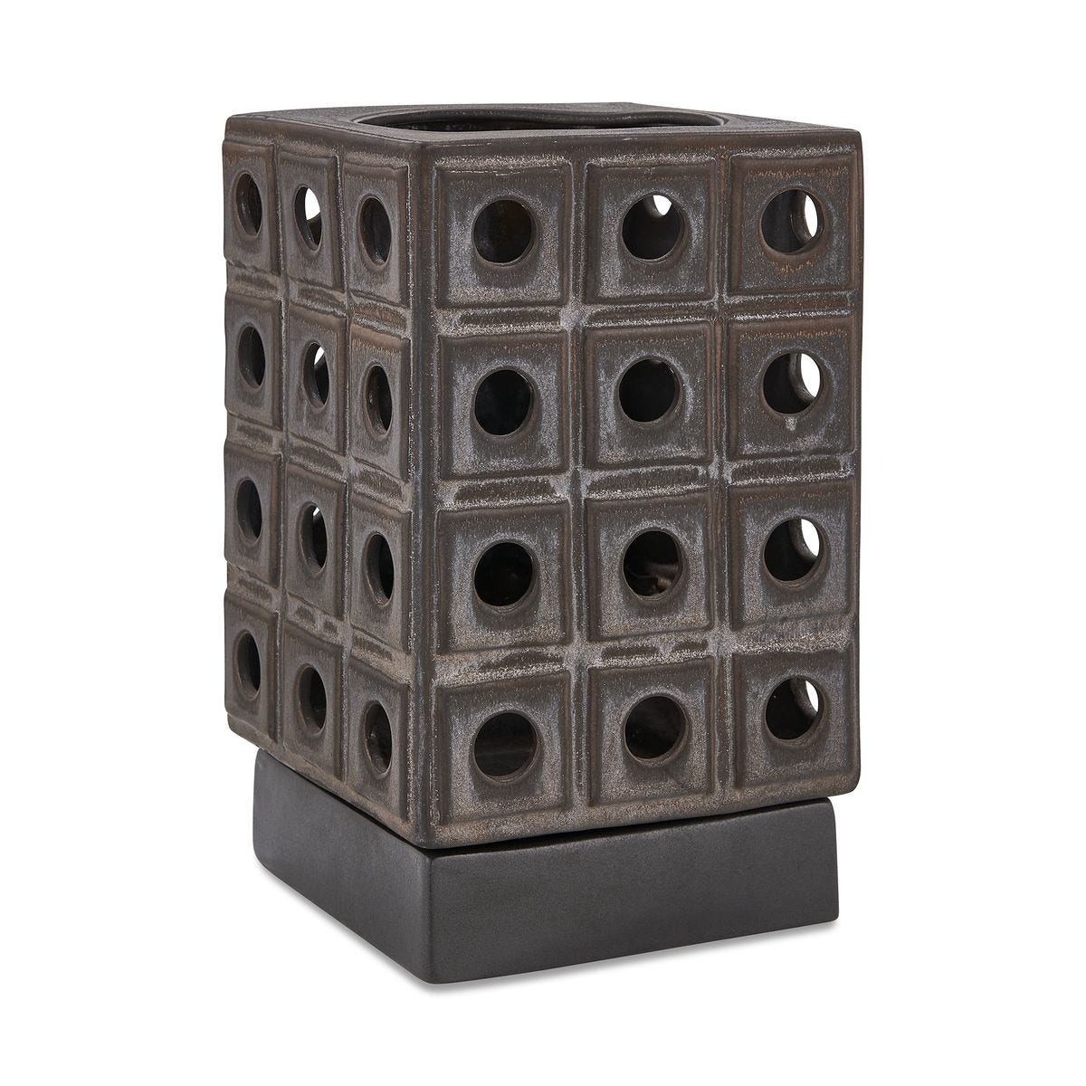 Lattice Indoor-Outdoor Lantern Candleholder
