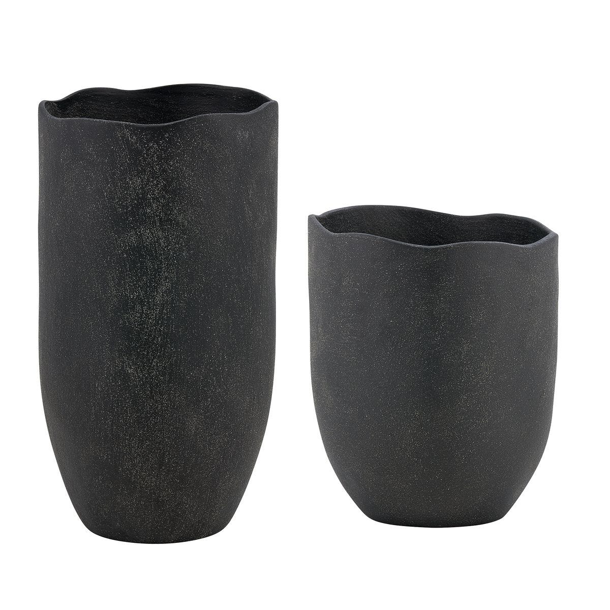 Komorebi Indoor-Outdoor Vases, S/2