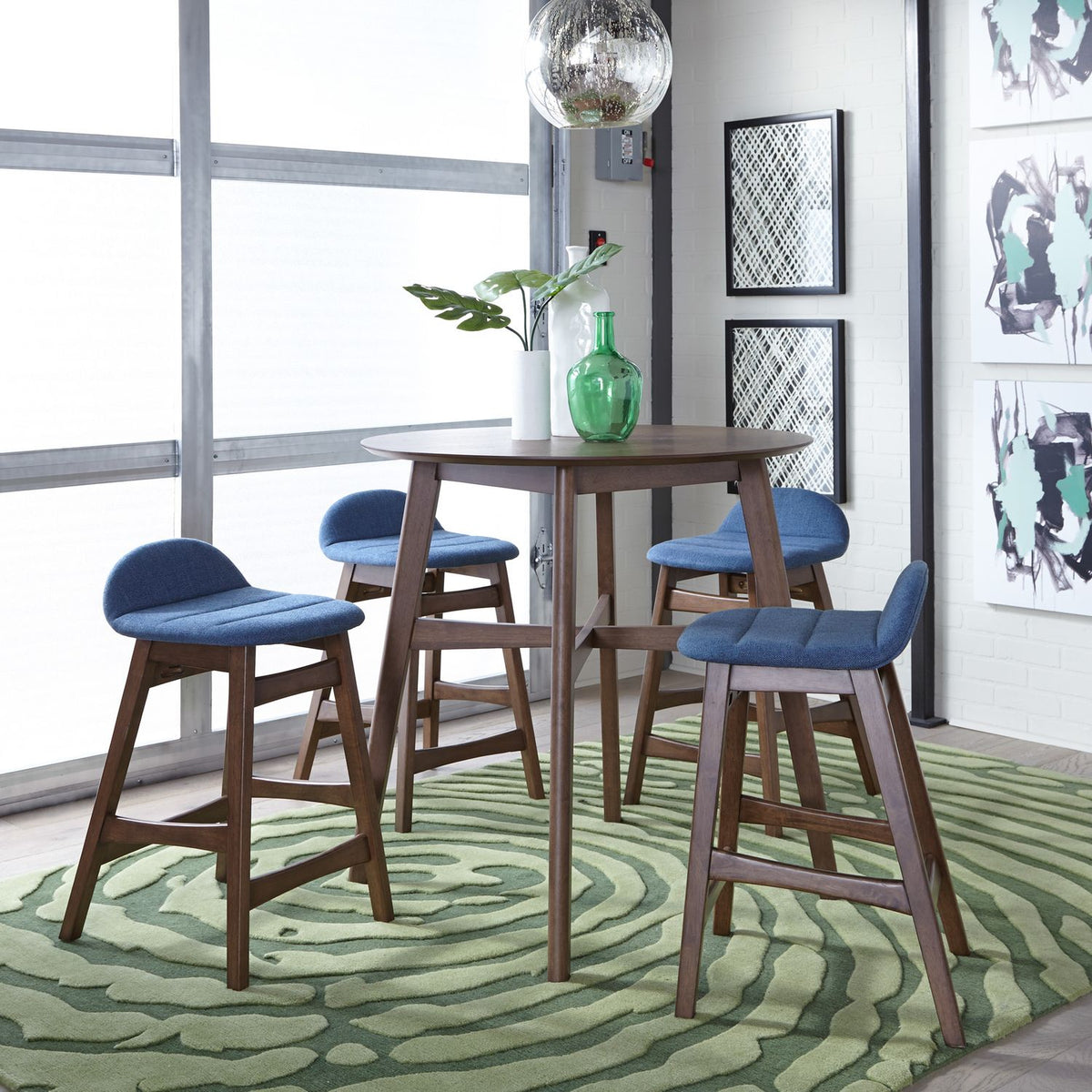 198-CD-5GTS - 5 Piece Gathering Table Set - Liberty Furniture
