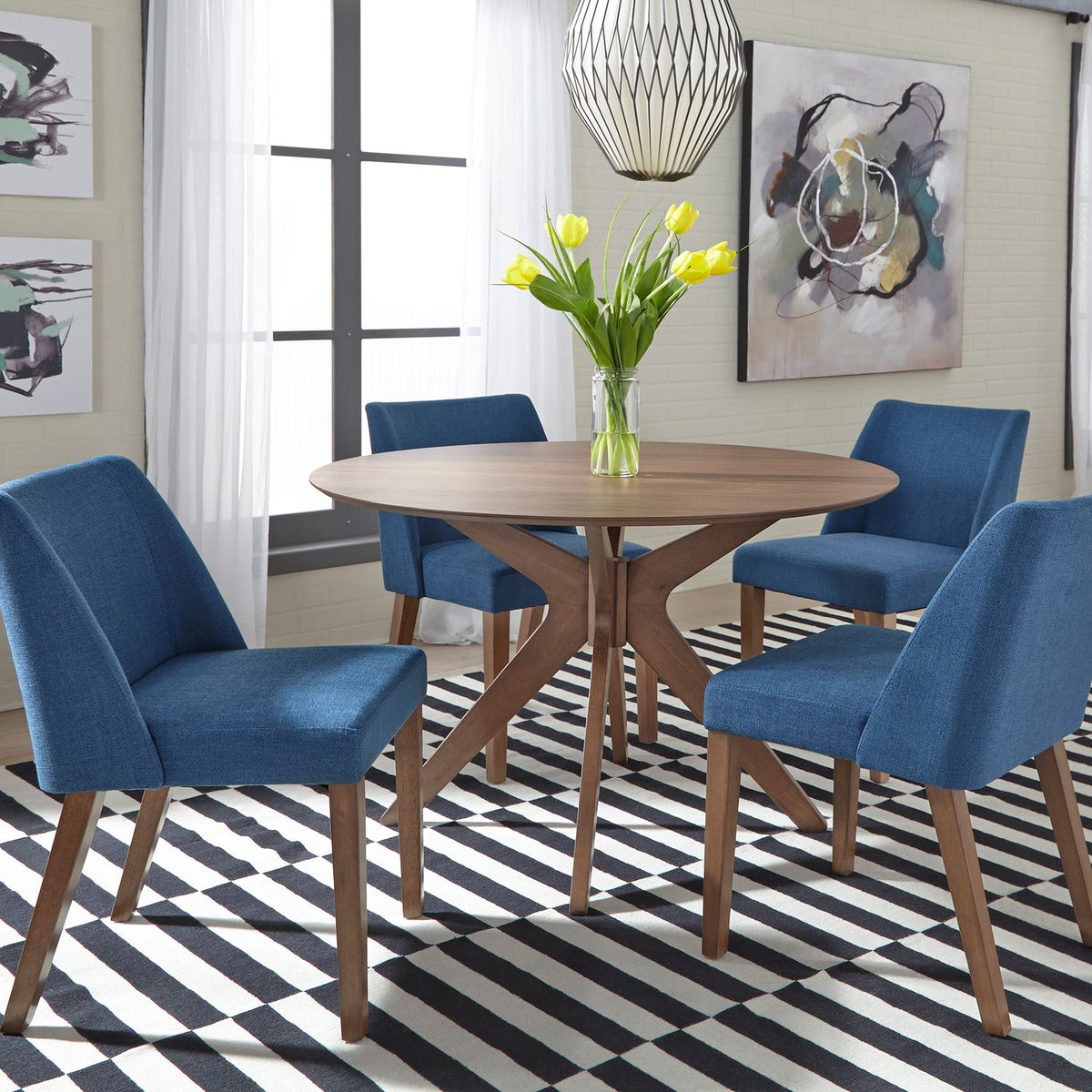 198-T4747 - Round Pedestal Table - Liberty Furniture