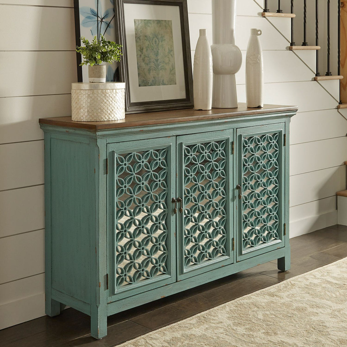 2011-AC5636 - 3 Door Accent Cabinet - Liberty Furniture