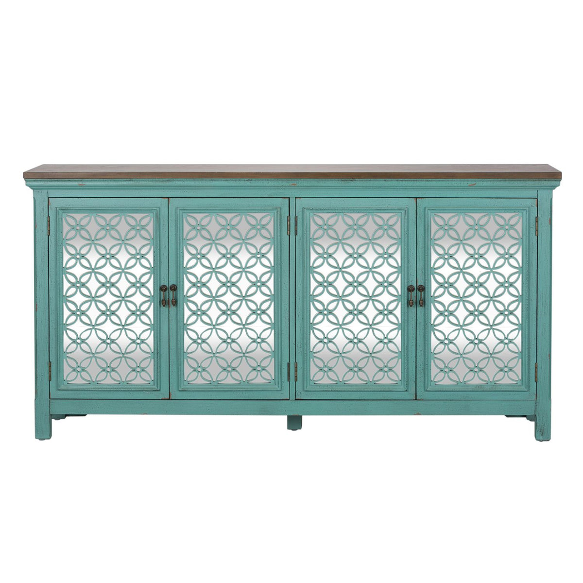 2011-AC7236 - 4 Door Accent Cabinet - Liberty Furniture