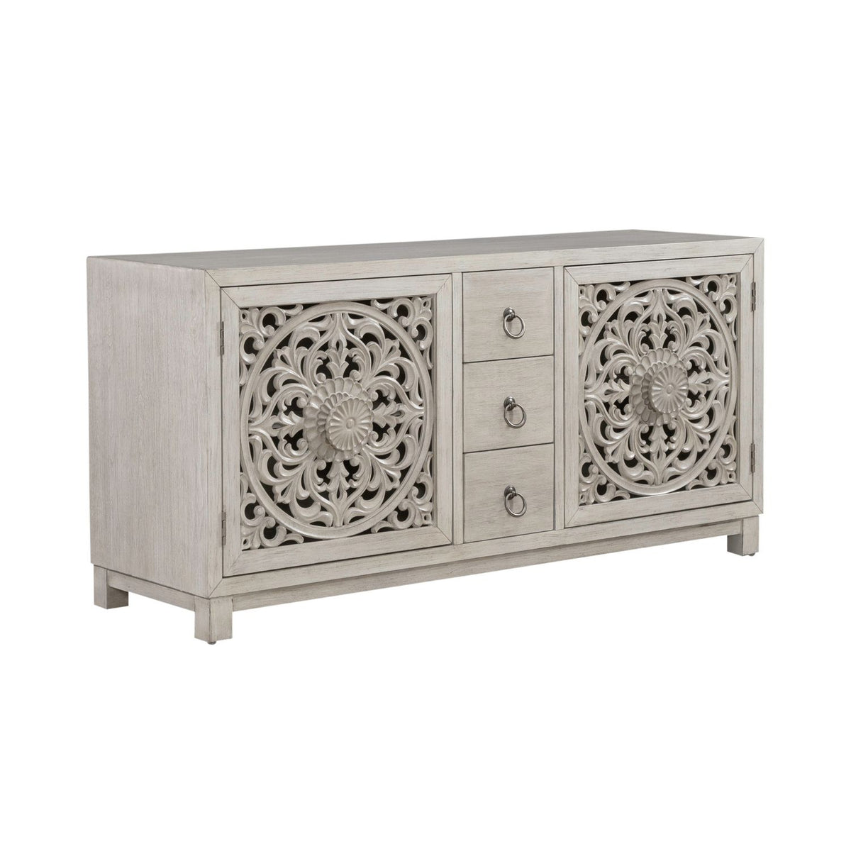 2057W-AC6029 - 2 Door 3 Drawer Accent Cabinet - Liberty Furniture
