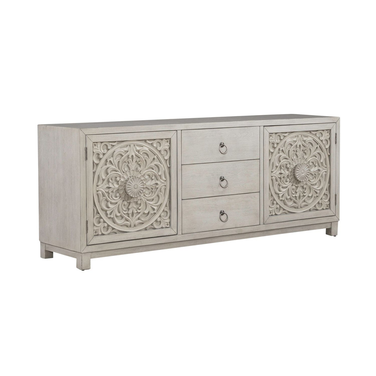 2057W-AC7229 - 2 Door 3 Drawer Accent Cabinet - Liberty Furniture