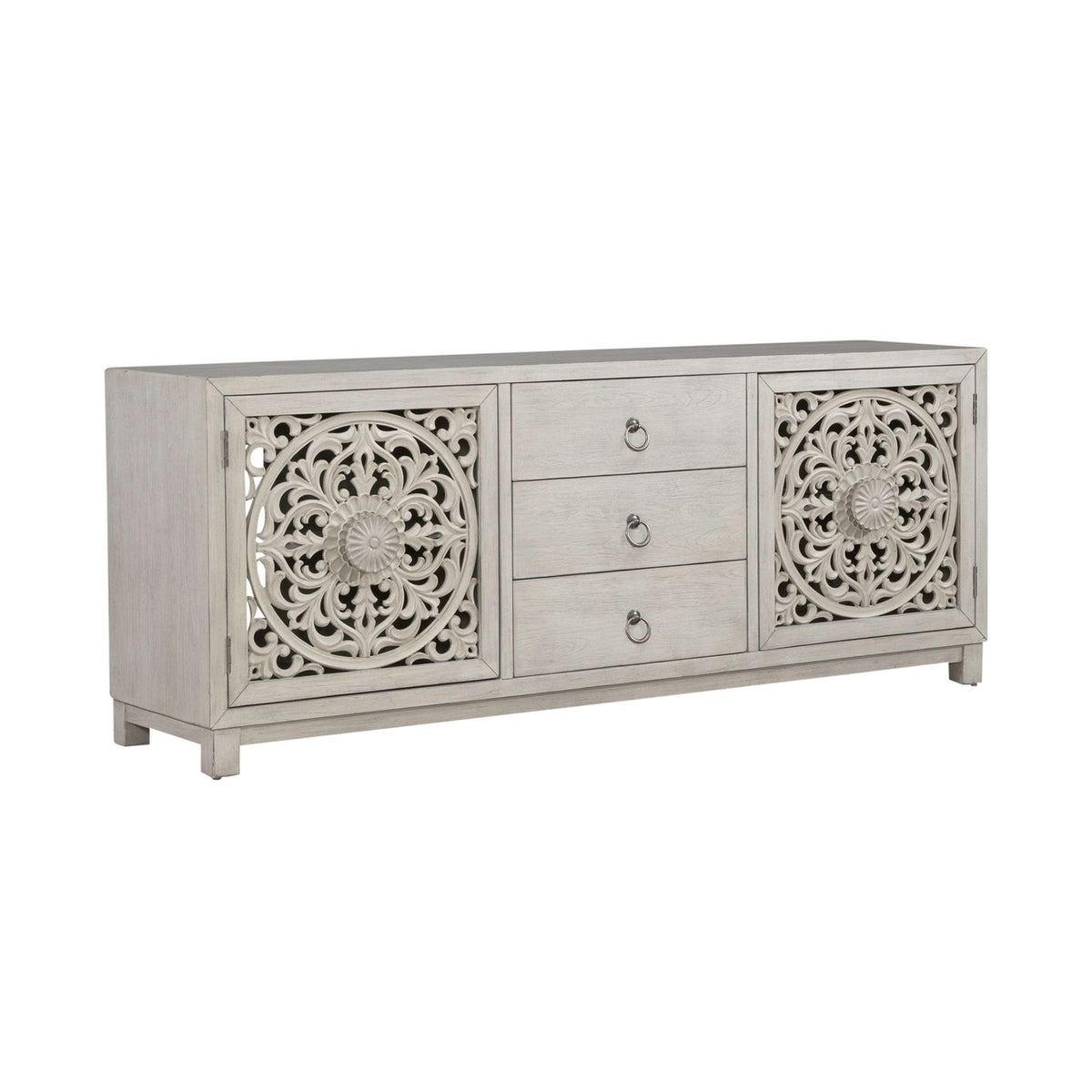 2057W-AC7229 - 2 Door 3 Drawer Accent Cabinet - Liberty Furniture
