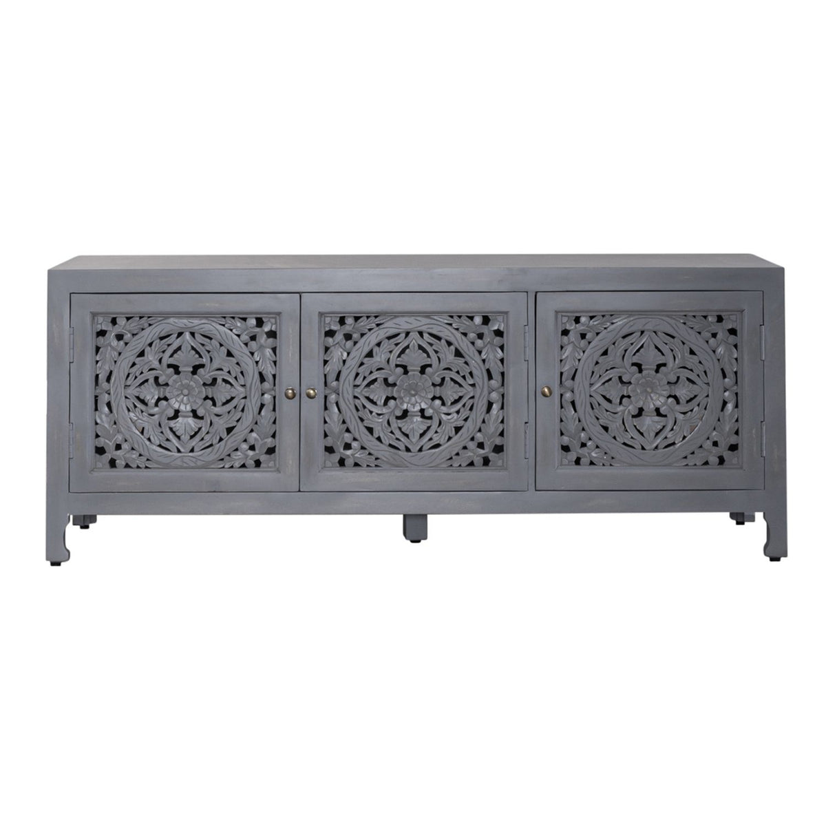 2077-AC6526 - 65 Inch 3 Door Accent TV Stand - Liberty Furniture