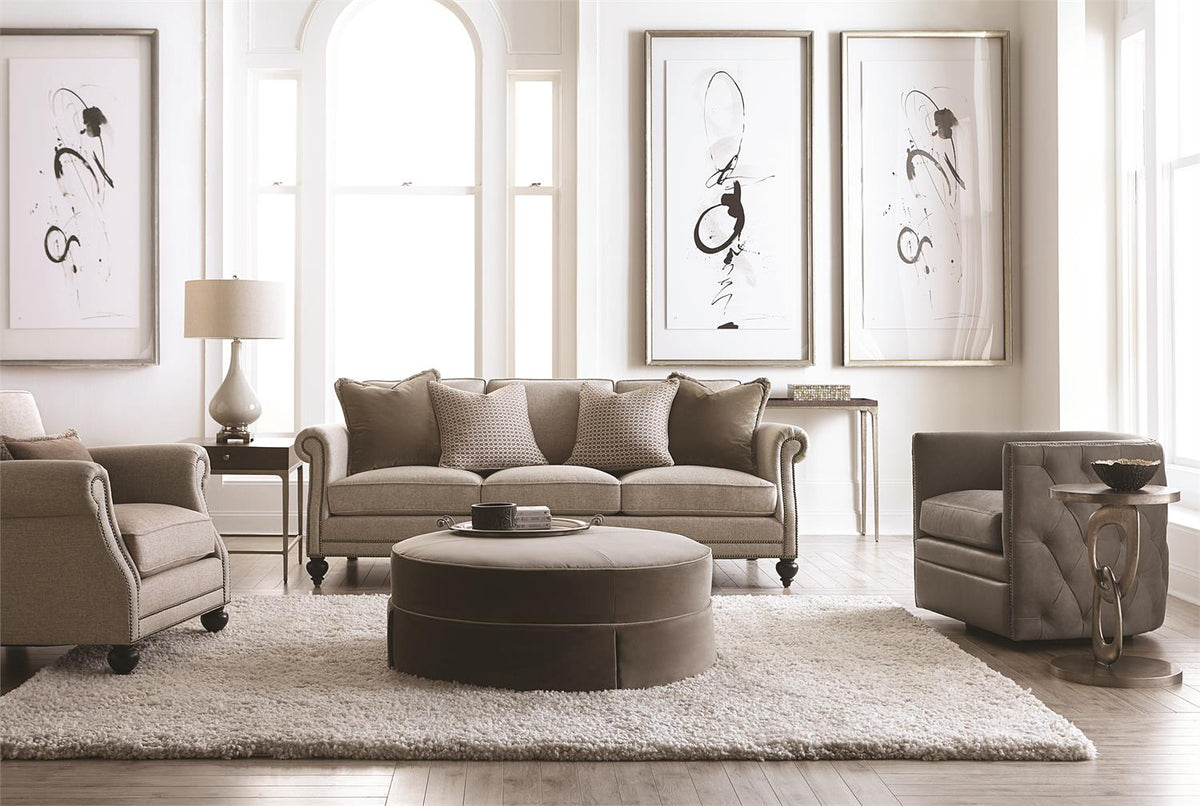 Palazzo Leather Swivel Chair