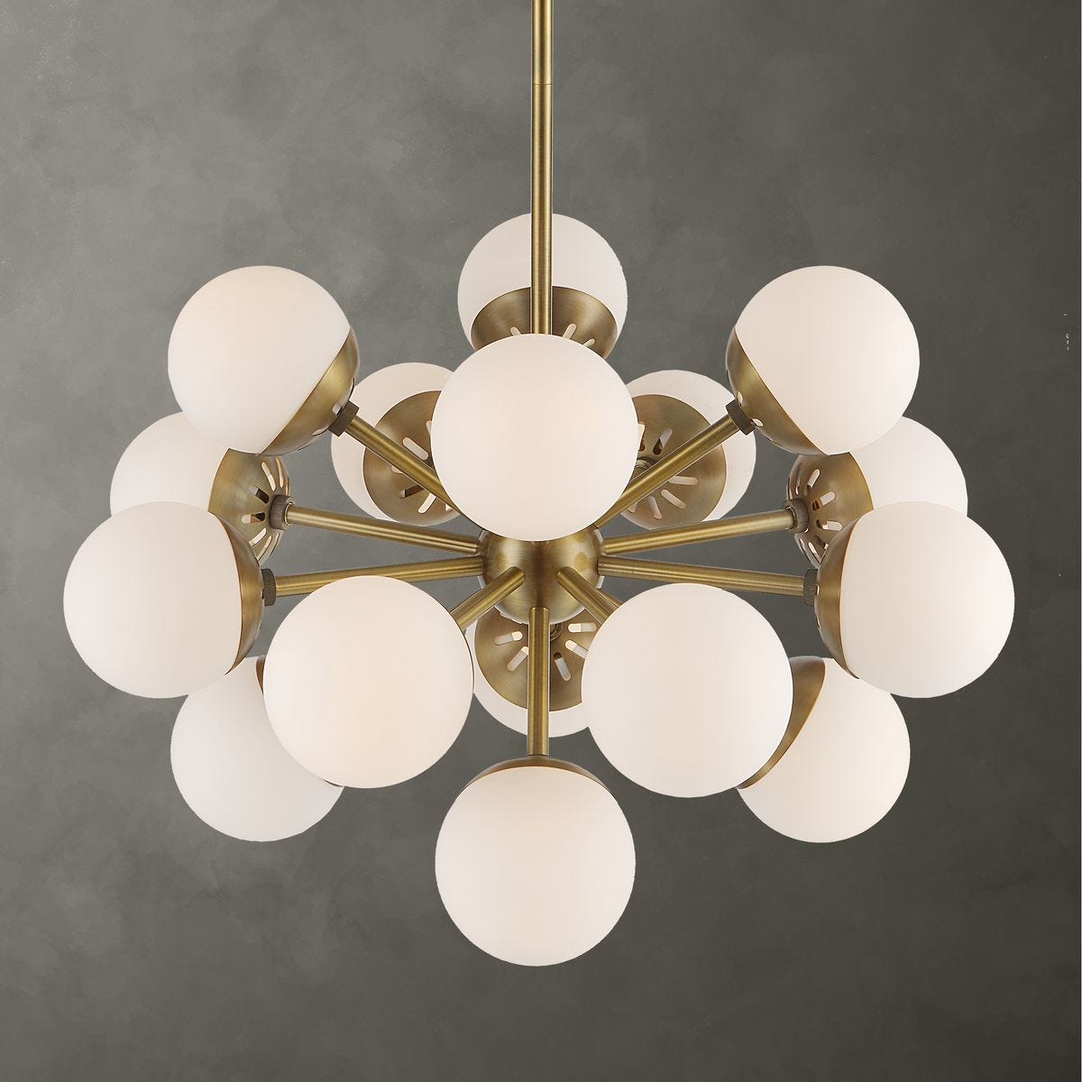 Droplet, 16 Lt Chandelier