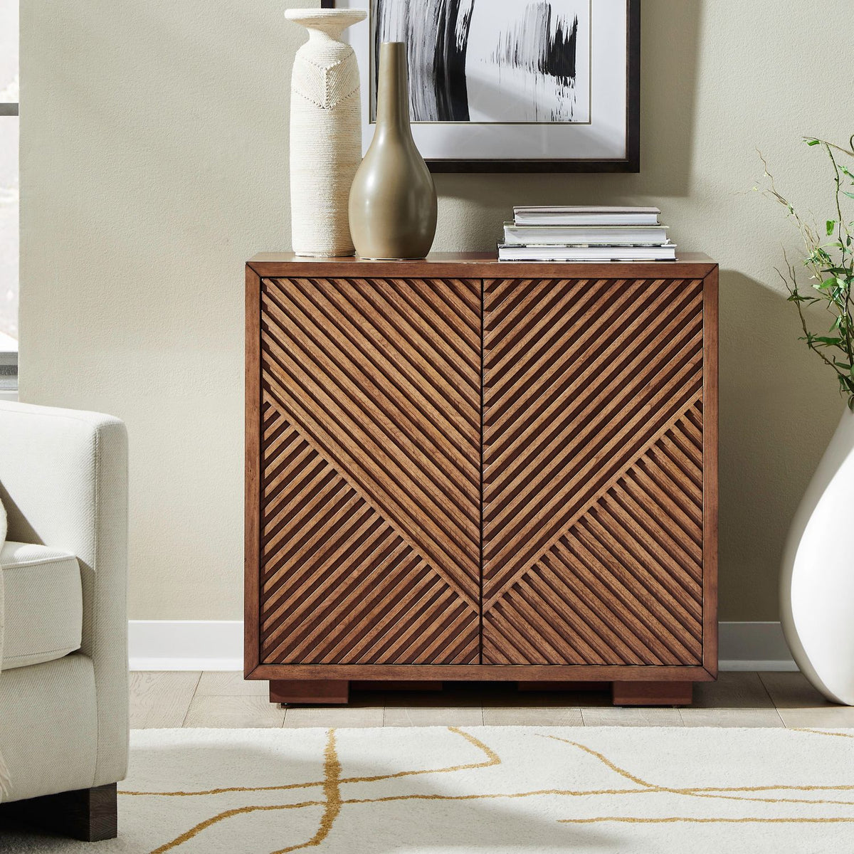 214-AC36 - 2 Door Accent Cabinet - Liberty Furniture