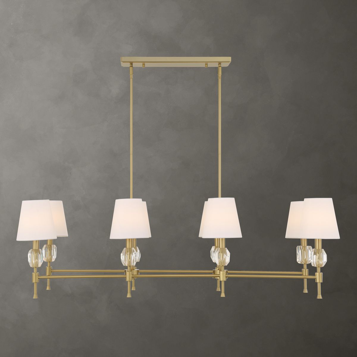 Arques 8 Lt  Linear Chandelier