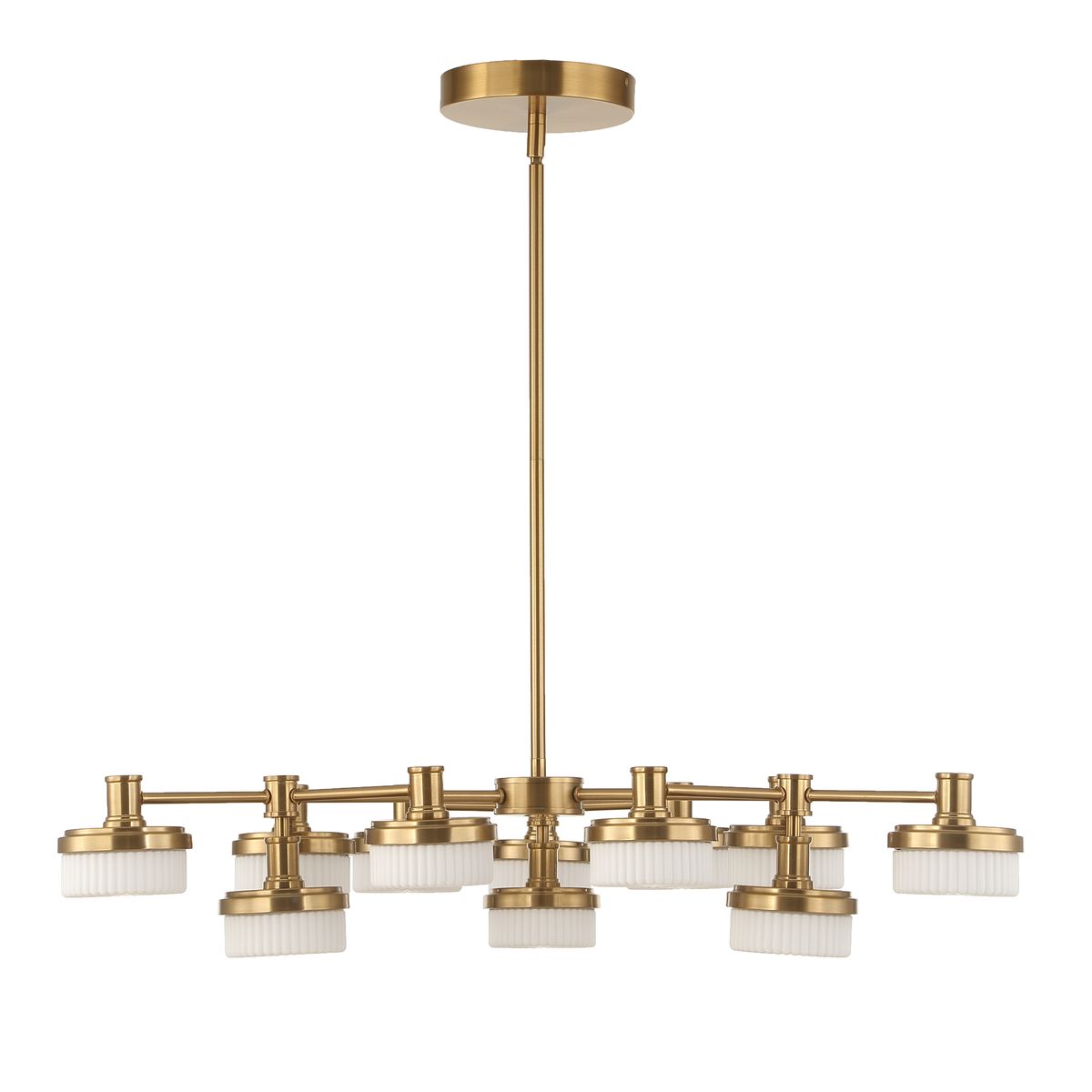 Wedge, 12 Lt LED Chandelier