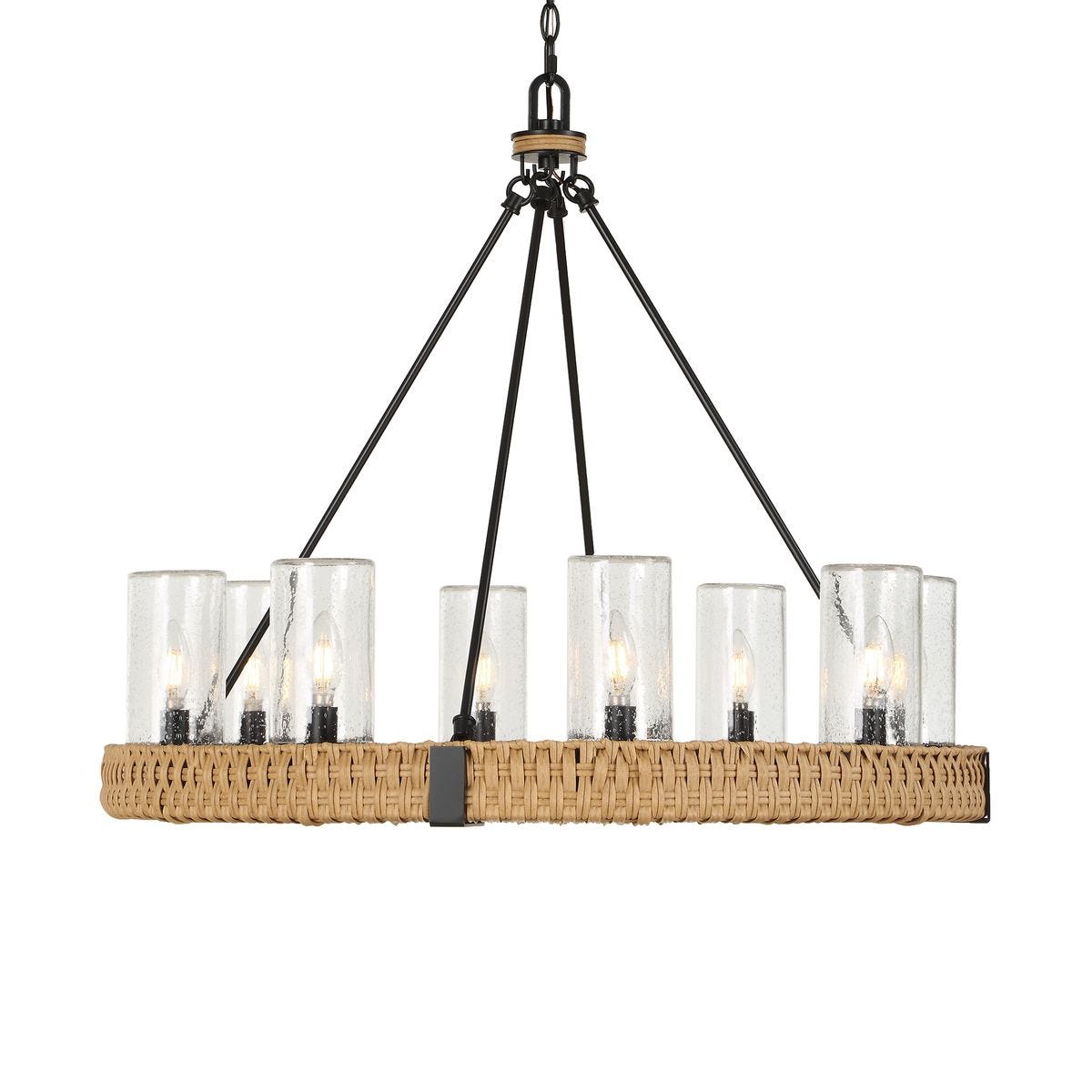 Palm Royal, 8 Lt Indoor-Outdoor Chandelier