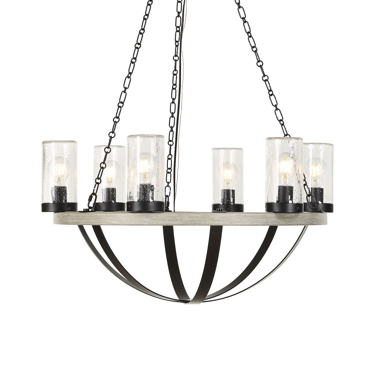 Edgecomb, 6 Lt Indoor-Outdoor Chandelier