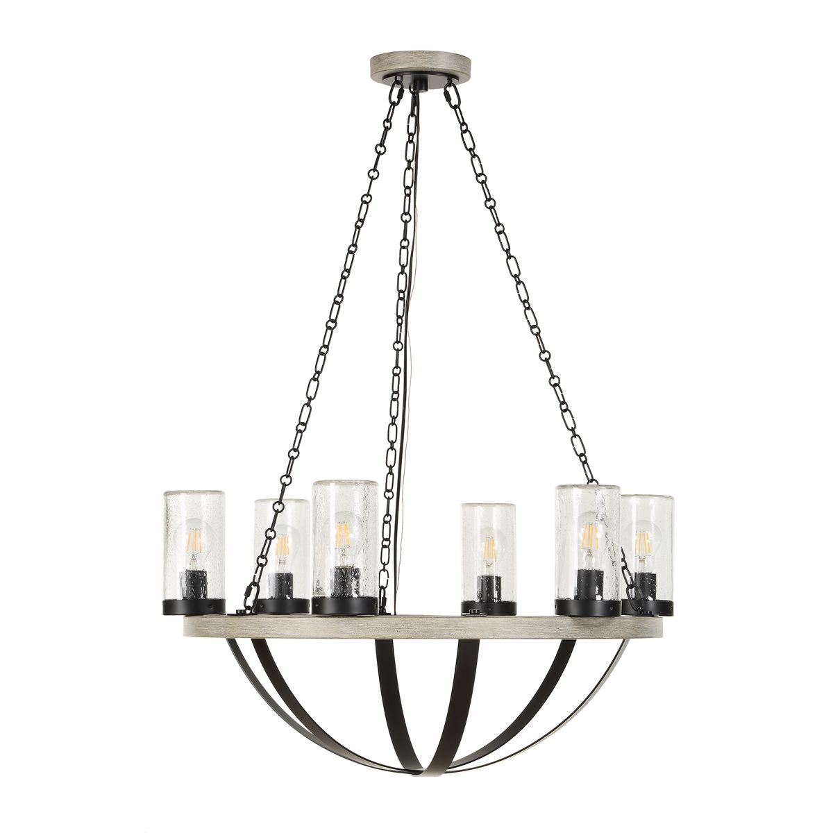 Edgecomb, 6 Lt Indoor-Outdoor Chandelier