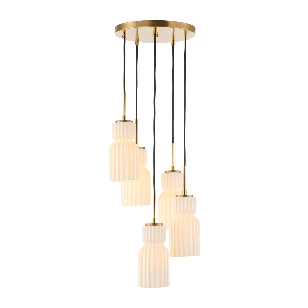 Vanier, 5 Lt  Cluster Pendant