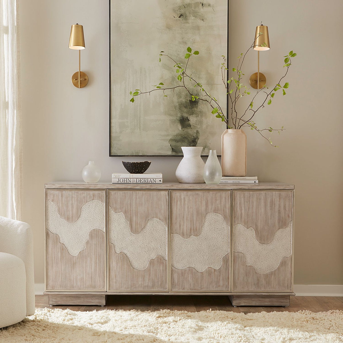 2230-AC1000 - 4 Door Accent Cabinet - Liberty Furniture