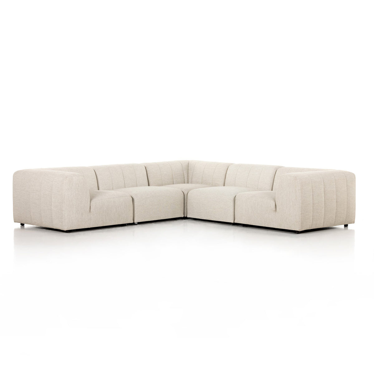 Gwen Outdoor 5 Pc Sectional