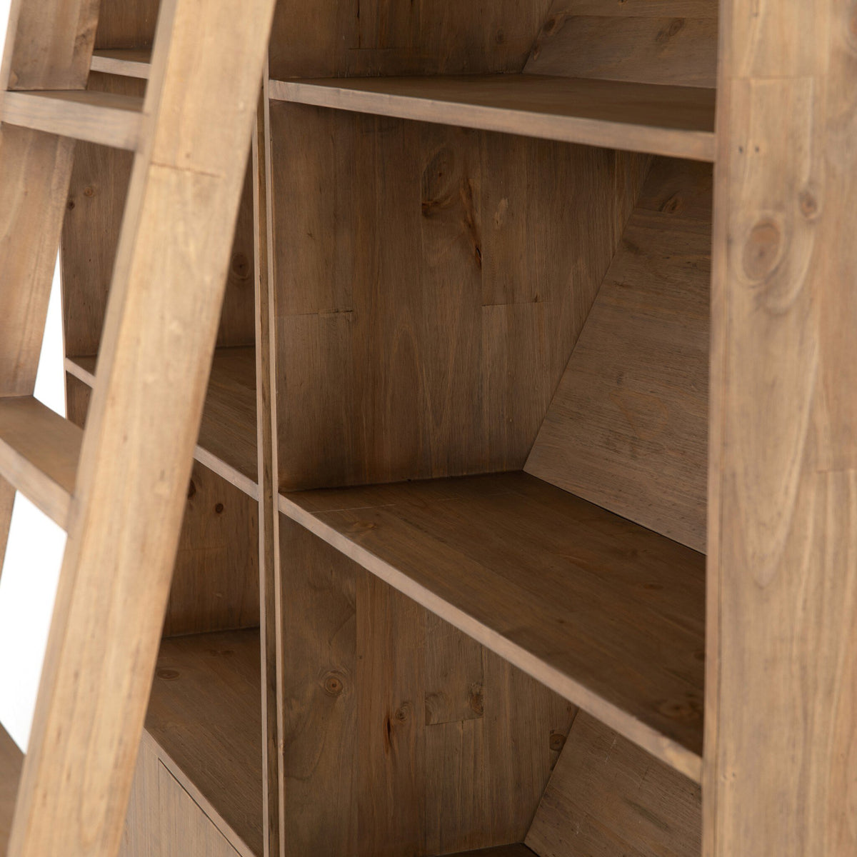 Bane Double Bookshelf W/ Ladder