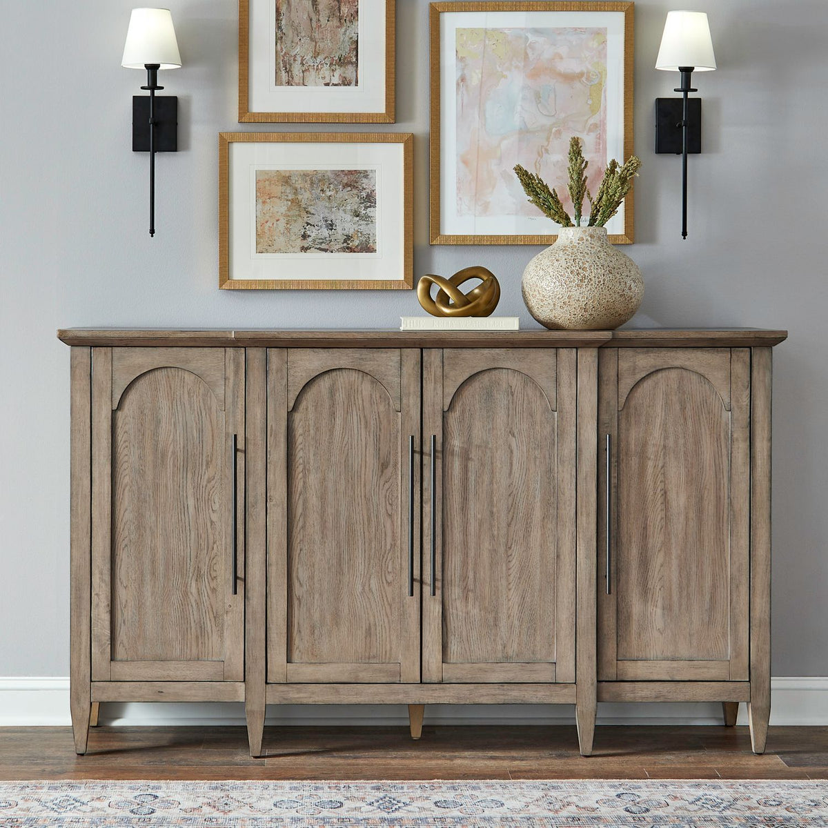 2239-AC1000 - 4 Door Accent Cabinet - Liberty Furniture