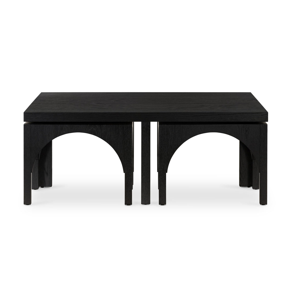 Amara Coffee Table W/Nesting Arch Stools