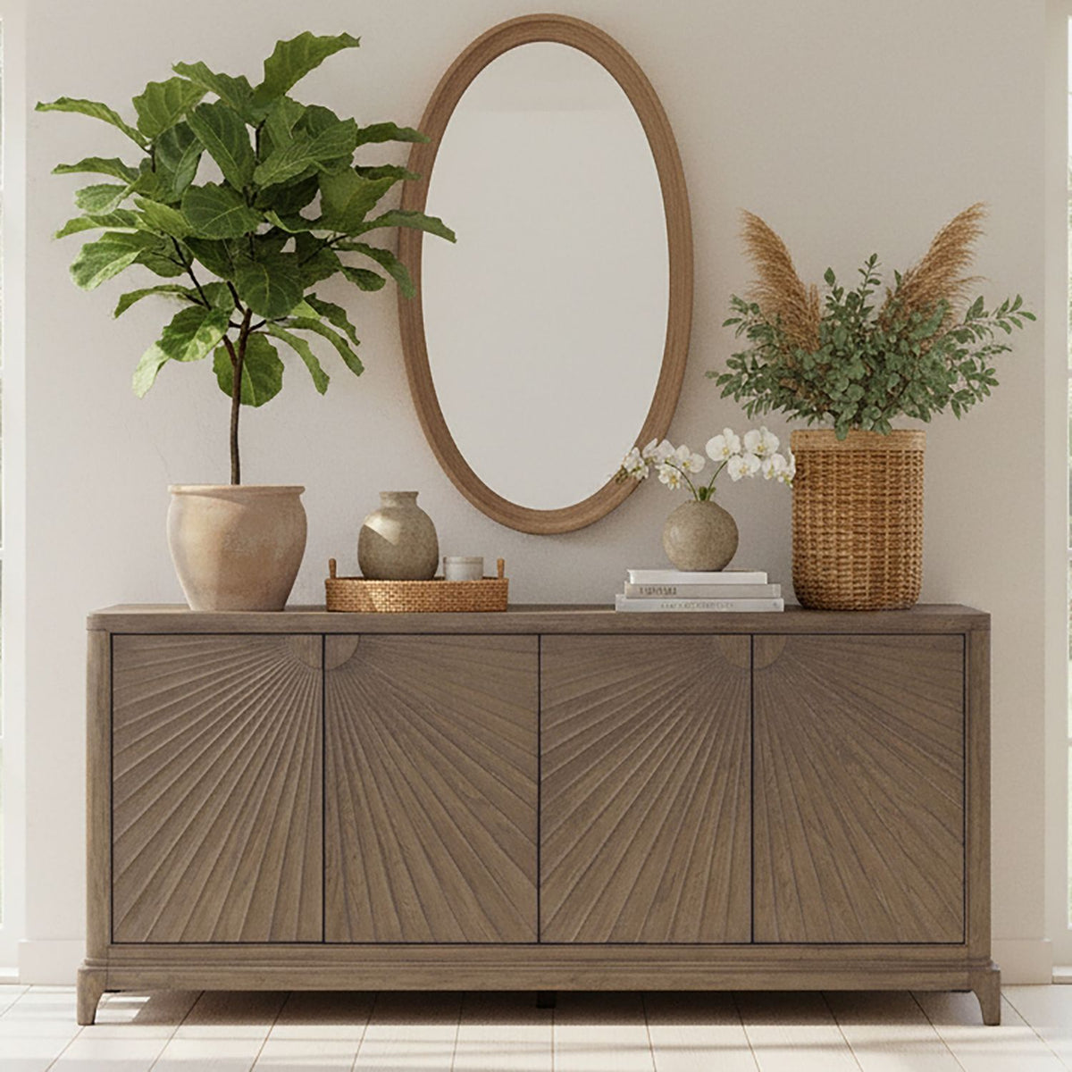 2255B-AC1000 - 4 Door Accent Cabinet - Liberty Furniture