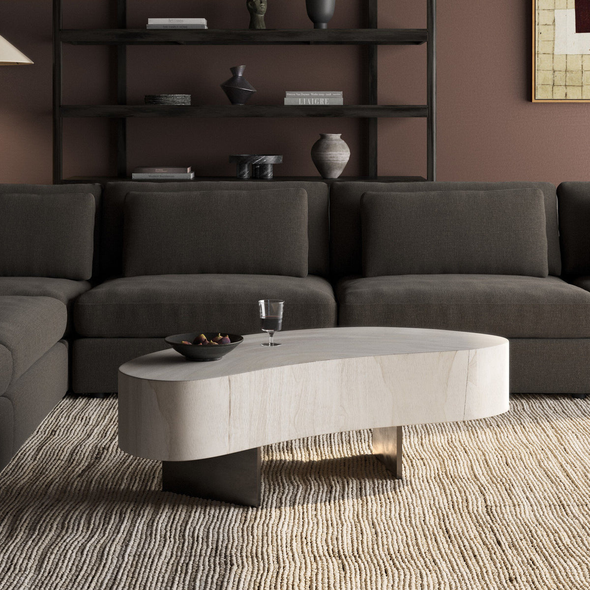 Avett Coffee Table-Tall Piece
