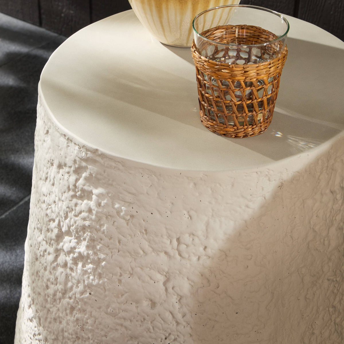 Otero Outdoor Tapered End Table