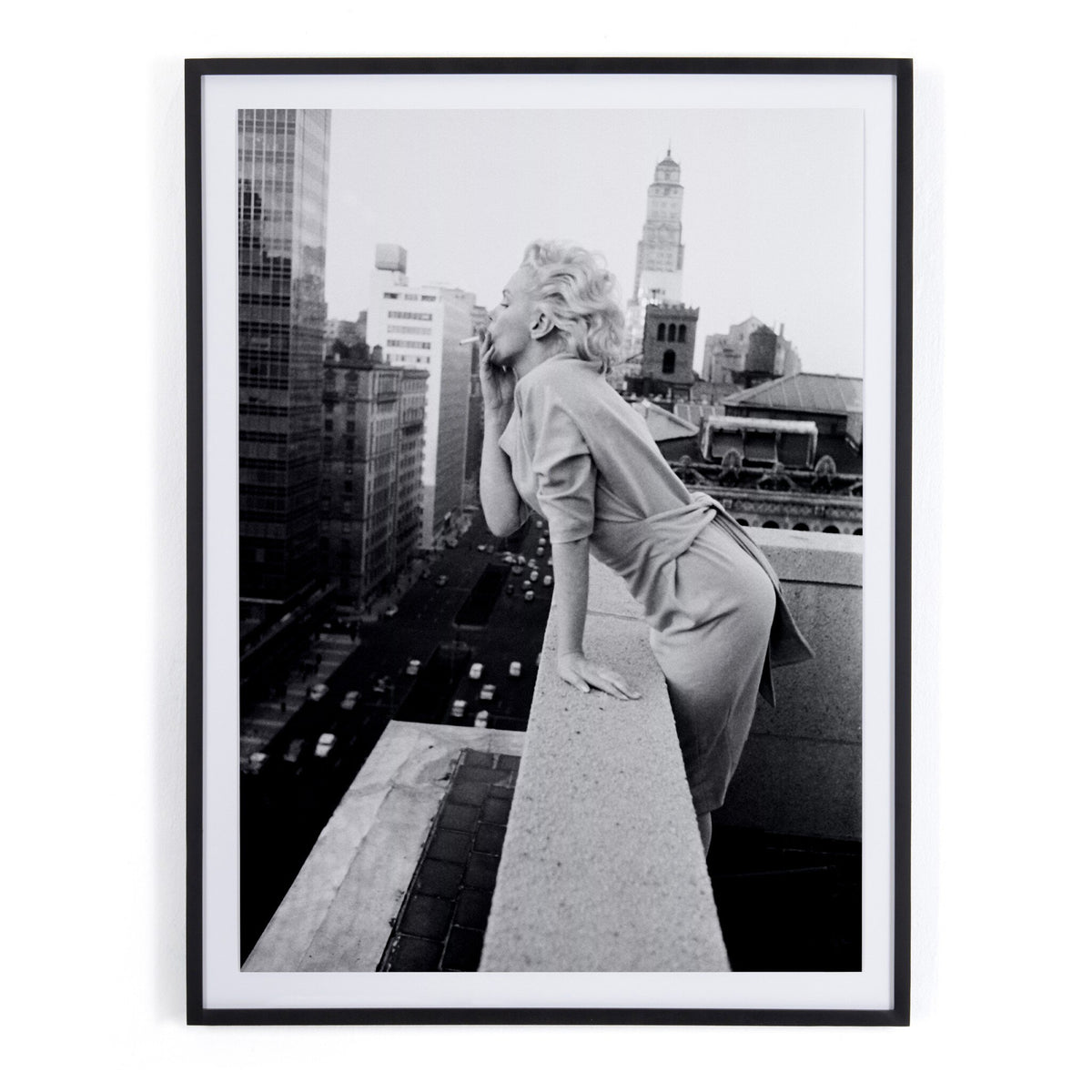 Marilyn On The Roof Ii By Getty Images