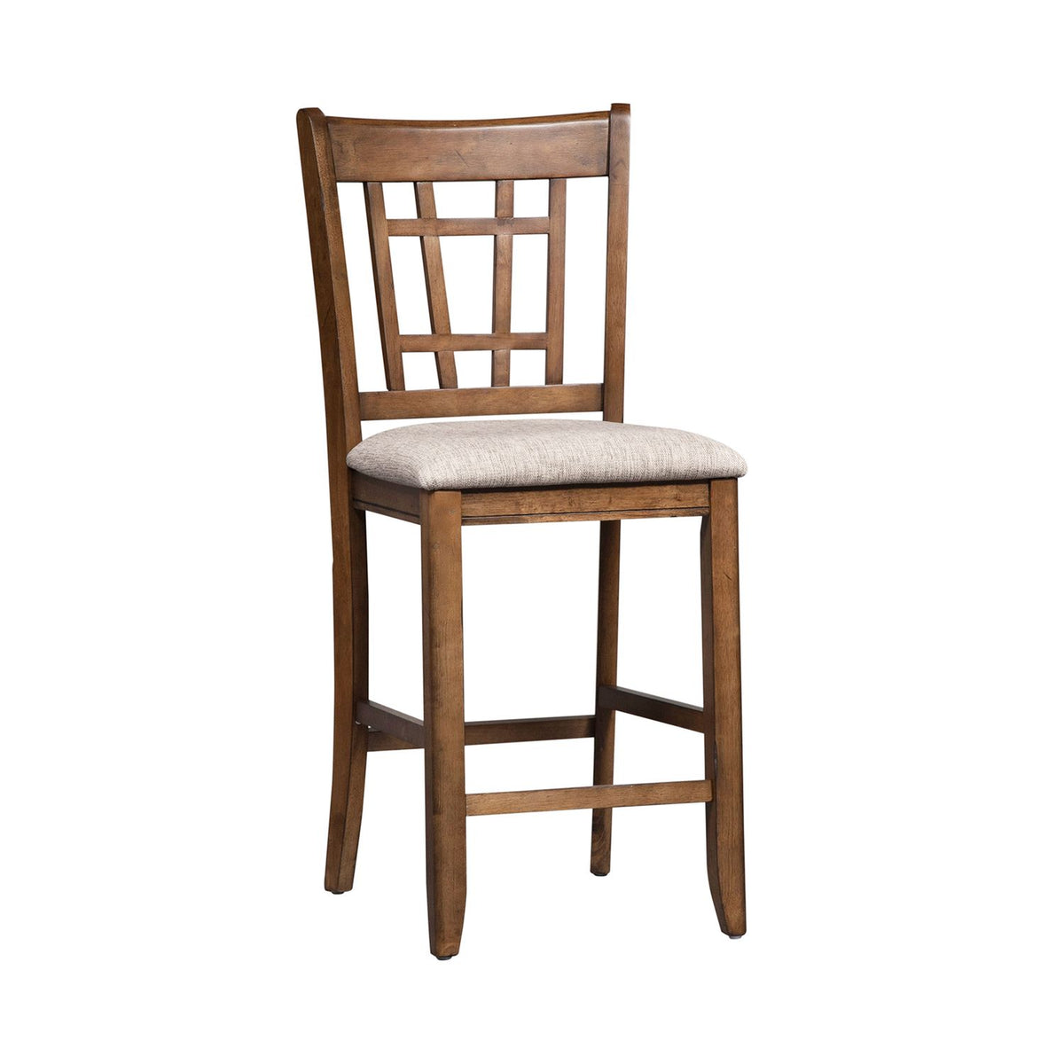 227-B920124 - 24 Inch Lattice Back Counter Chair - Liberty Furniture